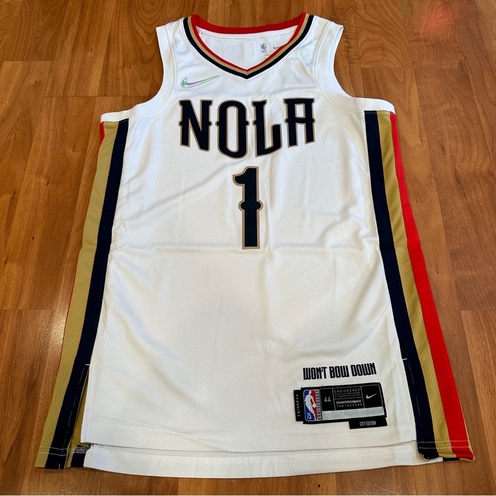 Zion Williamson New Orleans Pelicans Jersey Size M NOLA Nike City Edition New